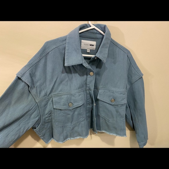 Creme Of The Crop Denim Jacket - Picture 3 of 4